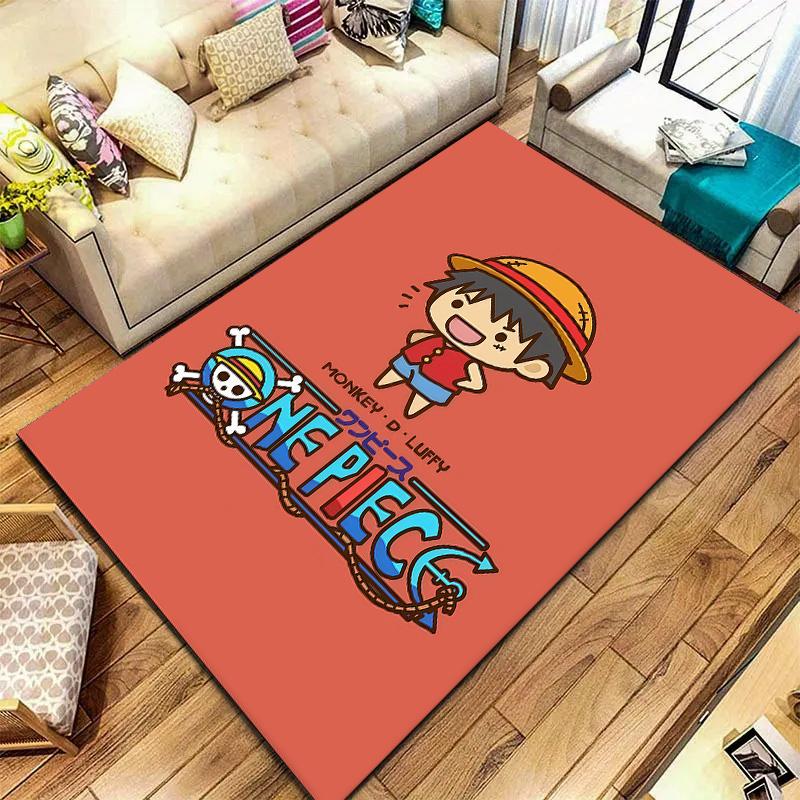 One Piece Anime Carpet Rug For Living Room Bedroom Home Sofa Decoration,kids Play Nonslip Floor Mat