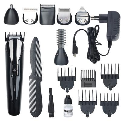 Многофункциональный электрический триммер для волос 6 в 1, бритва для бороды, машинка для стрижки волос в носу и подмышках