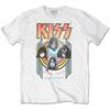 Kiss Хлопковая футболка унисекс для взрослых по всему миру