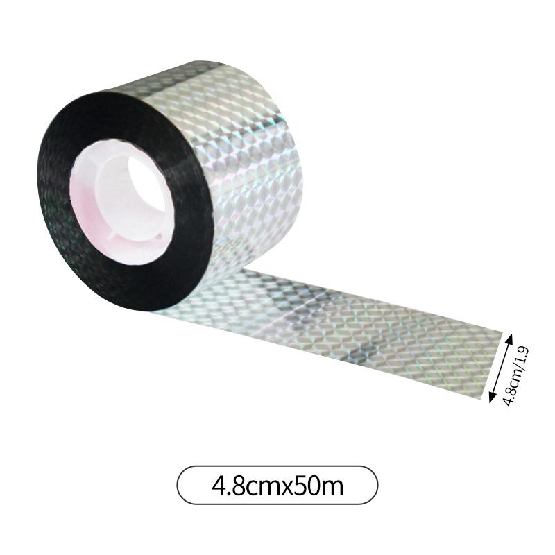 50/80 м Лазерная отпугивающая лента от птиц Двусторонняя светоотражающая лента Инструменты для ловли птиц для садоводства на открытом воздухе Средство для борьбы с птичьими вредителями