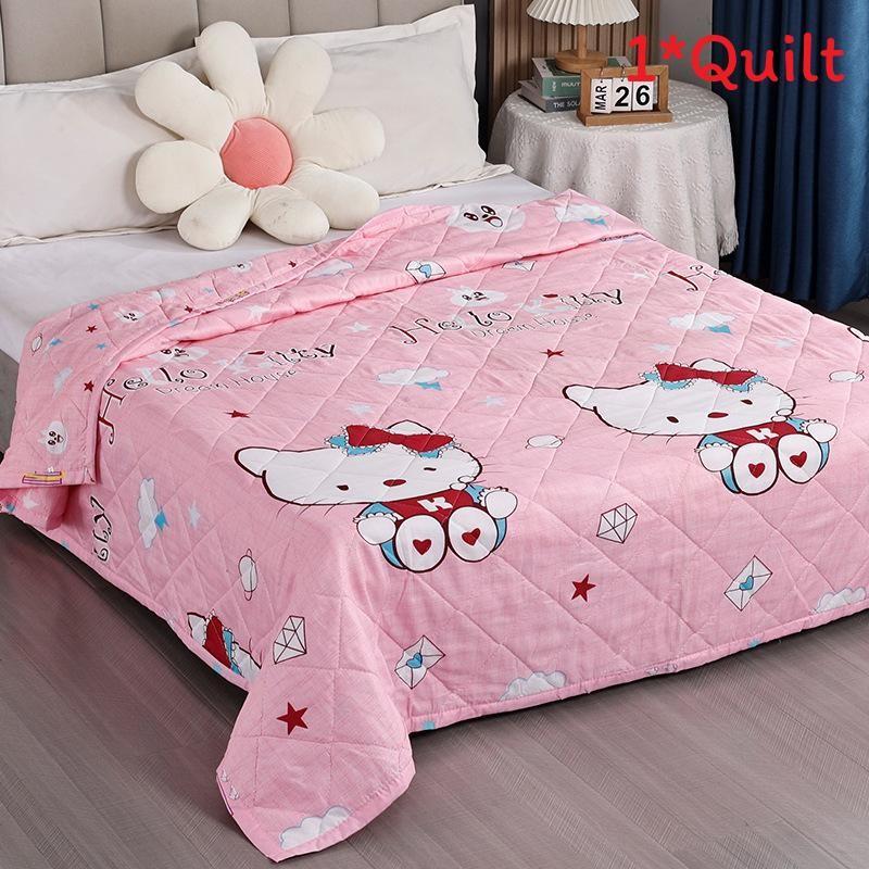 Животное Растение Летний Узор Принты Пододеяльник Одеяло Постельное Белье Для Студента Моющийся Комната