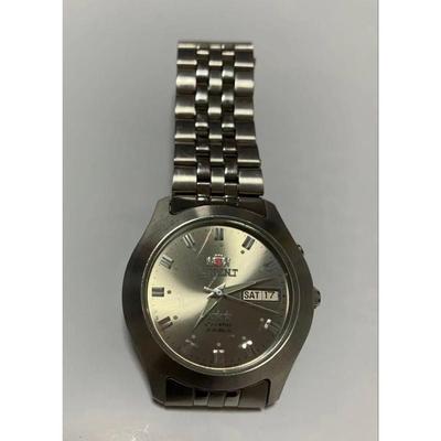 Б/у ORIENT EM5W-C0 crystal21 JEWELS Серебристый