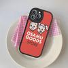 Модный чехол для телефона Osamu Goods для IPhone 16 15 14 13 12 11 Pro Max Plus Ударопрочный кожаный чехол
