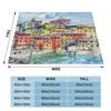 Genova Boccadasse (Liguria-Italy) Personalized Home Decor An Ultra-Soft Micro Fleece Blanket