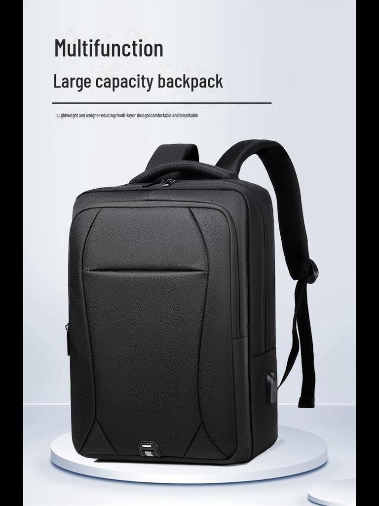 Высококачественный мужской деловой рюкзак для поездок на работу — большая вместимость, модный, многофункциональный для путешествий, школы и офиса.