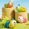 Kids Wind-Up Caterpillar Toy Cute Mechanical Crawling Caterpillar Safe Non-Toxic Educational Toy Birthday Gift for Infants Toddlers