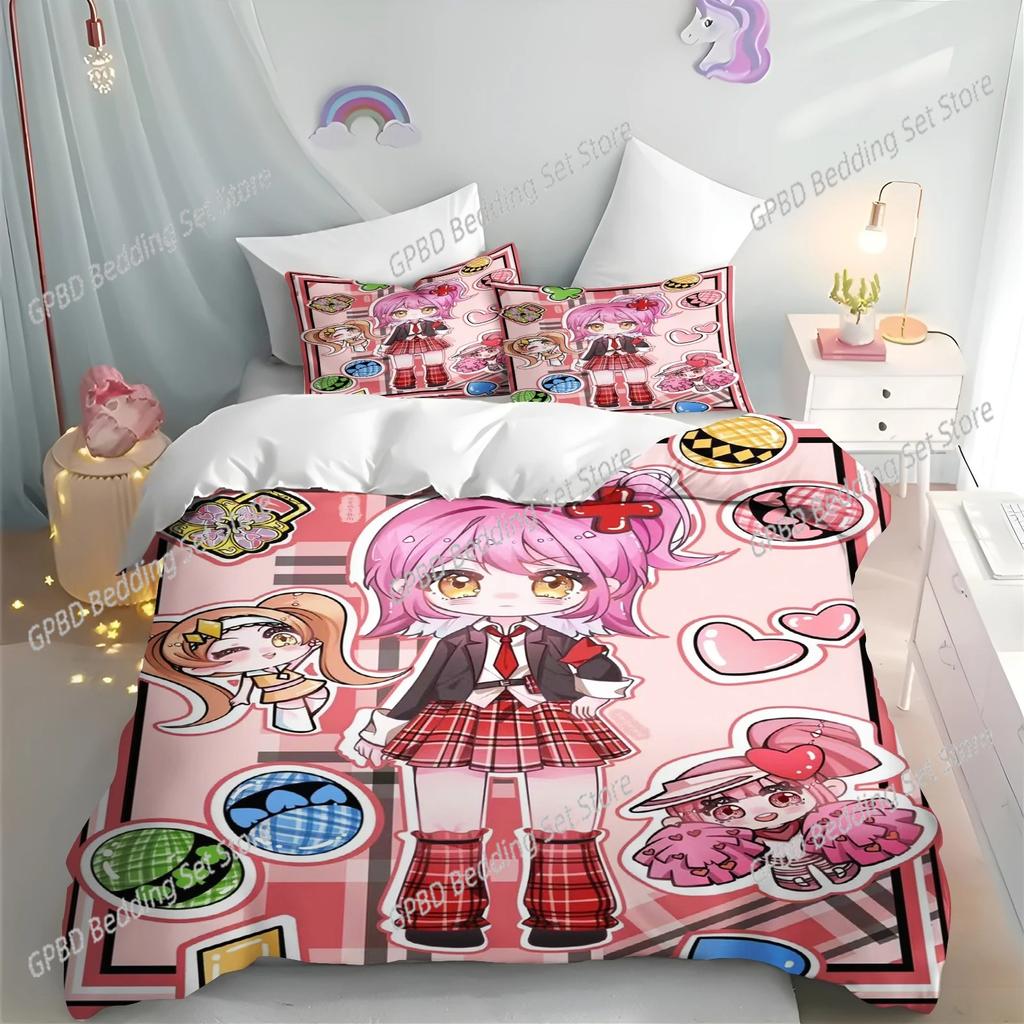 Мультяшный набор постельного белья Shugo Chara 3D Пододеяльник Наволочки Односпальный Двуспальный Полный Queen King Размер Домашний Декор Стеганое одеяло Подарок для Мальчиков