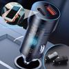 Intelligent Car Charger QC3.0 Fast Charging Adapter Support PD12W Protocol Type C USB Double Port Car Charging Head