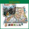 Настольная игра Ticket To Ride Europe Для Быстрой и Легкой Настройки Семейное Развлечение