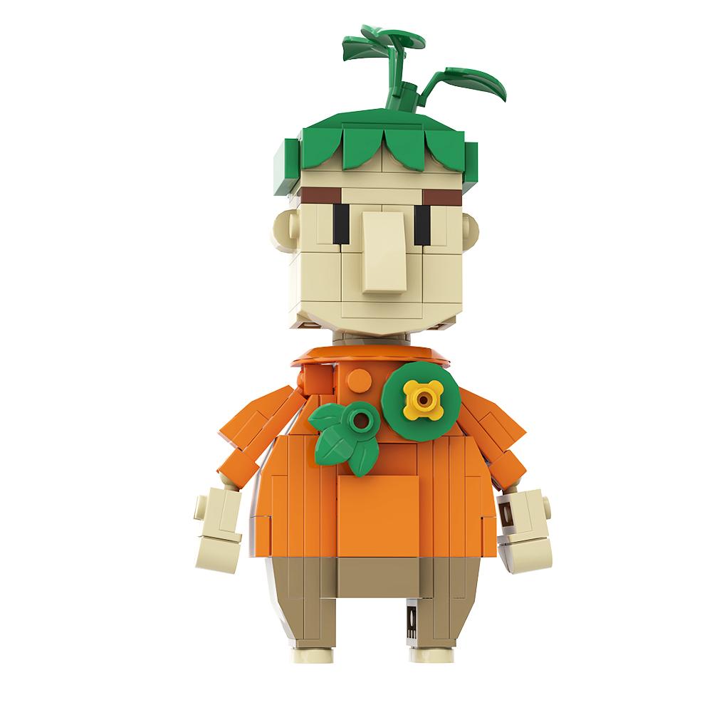 Gobricks MOC It Takes Two Game Bricks Mom And Dad Man Kodi Wife Xiaomei With Base DIY Building Block Educational Toy Kid Gift