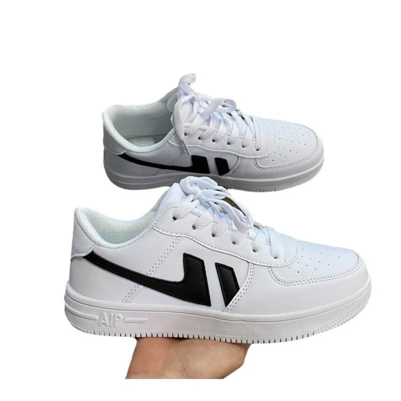 Кеды мужские Air Force No. 1 новая пара модной обуви для пар на все сезоны, трендовые маленькие белые туфли, дышащая спортивная обувь на толстой подошве, мужская