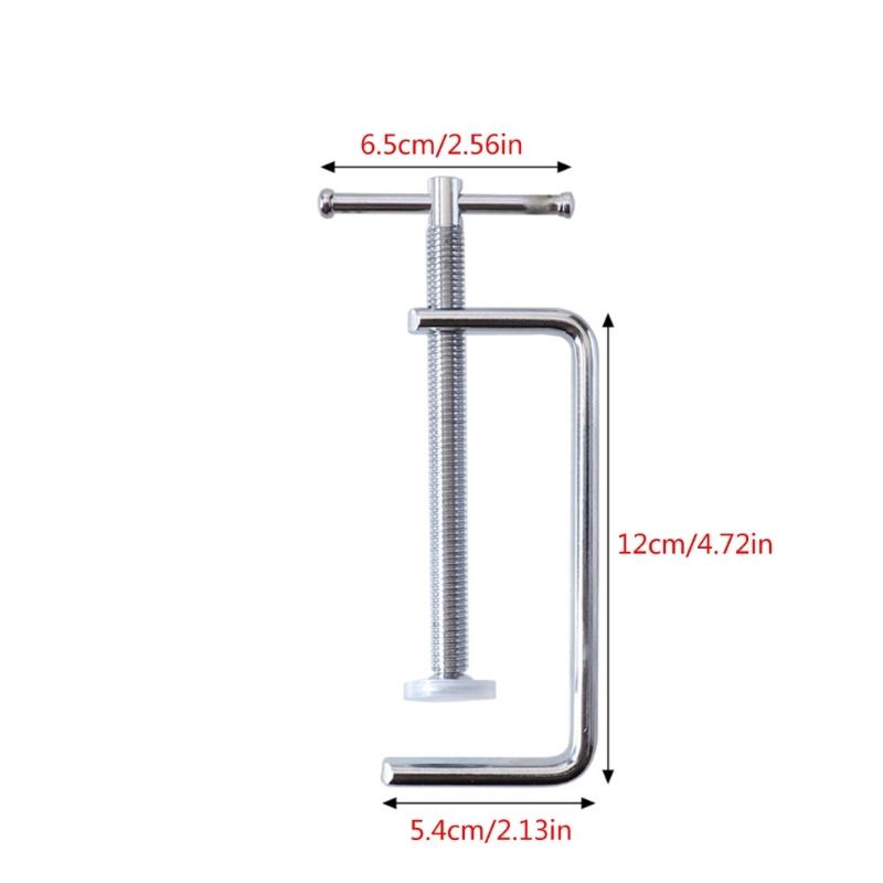 Convenient CClip GClamp for Multiple Uses Stable Clamping Force Woodworking Tool for Securing and Organizing