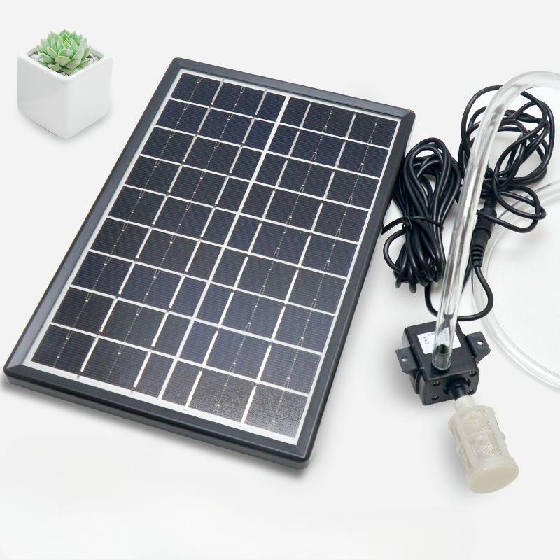 Solar Water Pump Filter Fish Pond Submersible Solar Pump Oxygenate Circulation Pumps Outdoor Aquarium Small Water Filter Pumps
