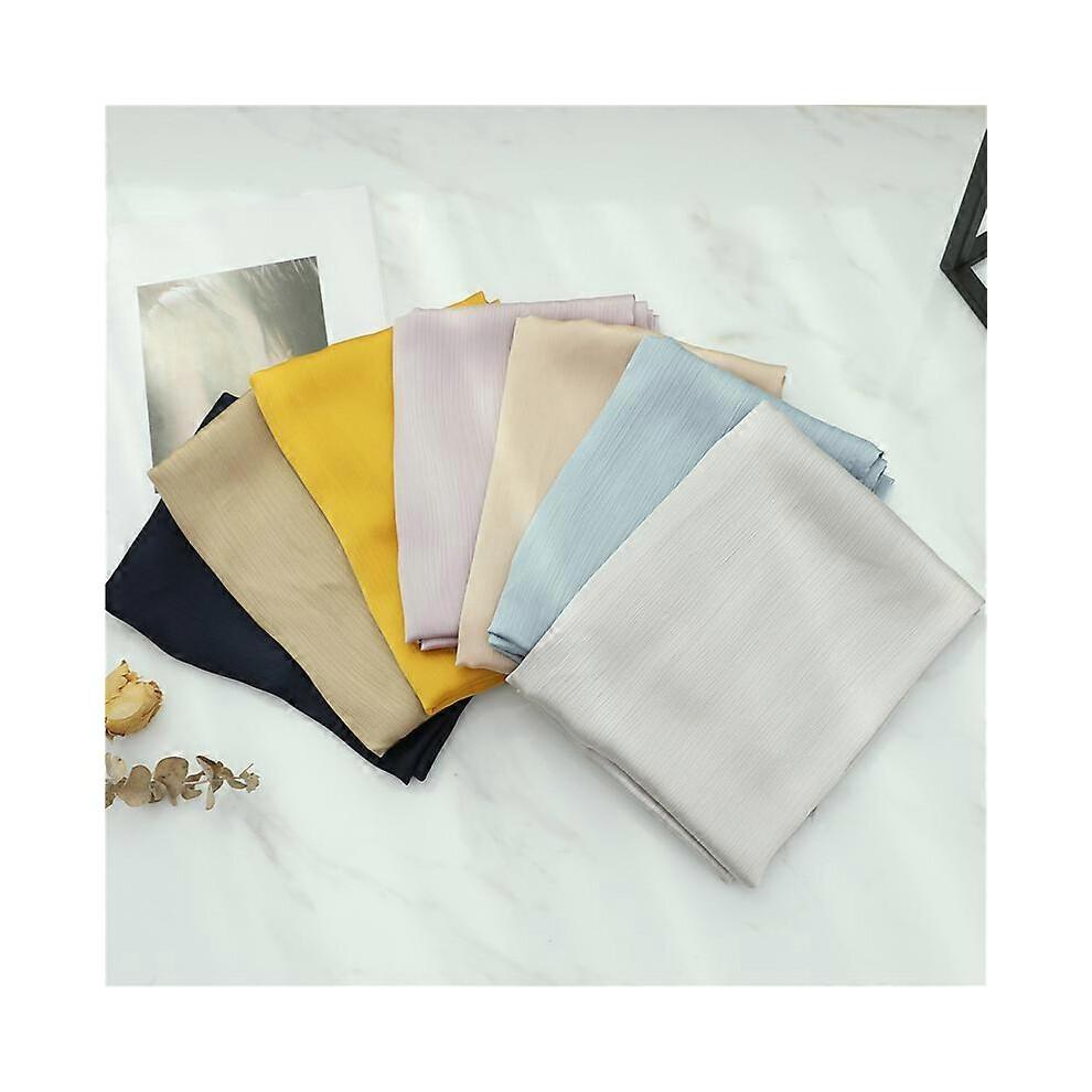 (180x70CM,TH35-6)Luxury Solid Hijab Scarf Women Turban Muslim Headband Design Chiffon Crinkle Bandana Wrap Shawl Fashion Muffler Foulard 2023 New