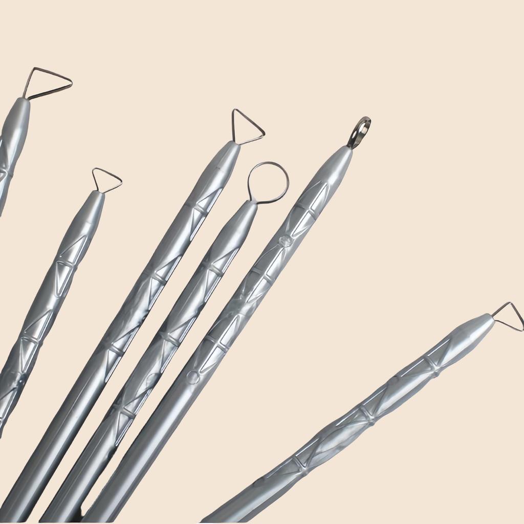 New 6-Piece Clay Sculpting and Carving Tool Set
