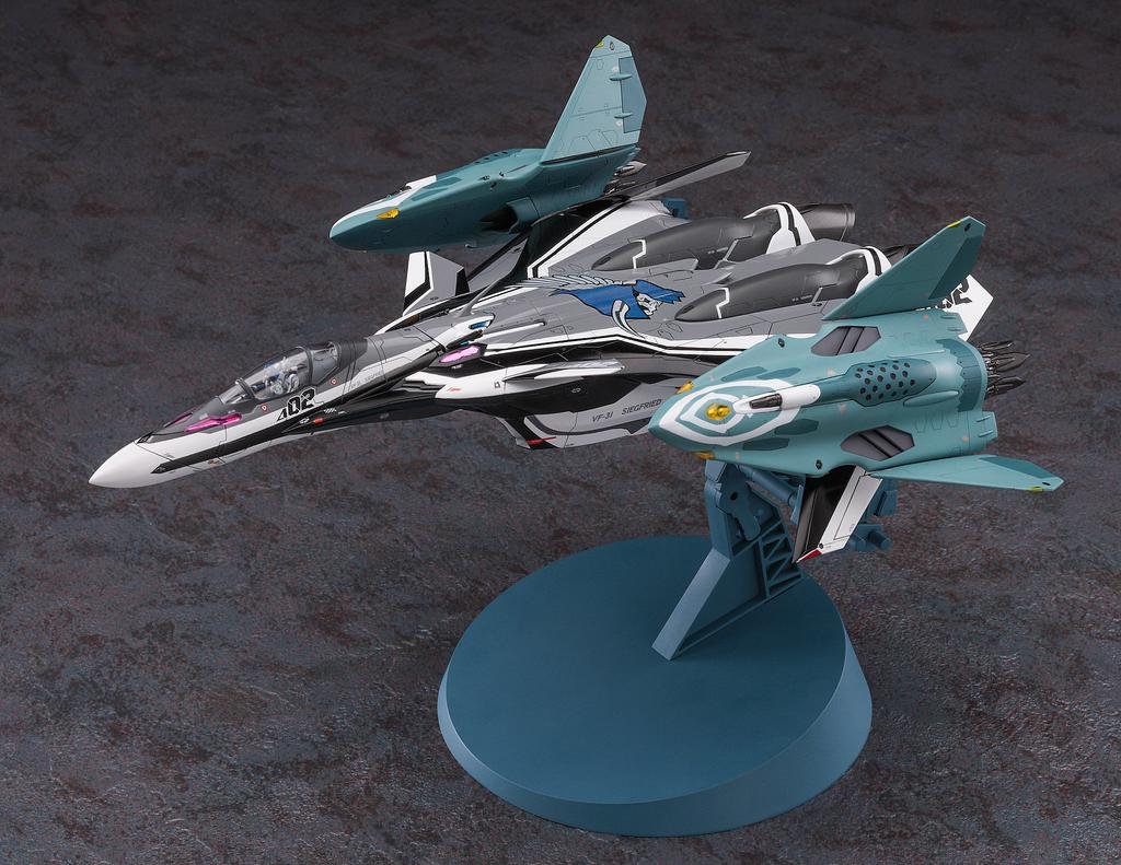 Hasegawa Macross Series Movie Version Macross Delta Siegfried Messer Boarding Machine Draken Scale Plastic Model 65844 VF-31F Machine/Hayate с Lil
