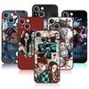 Официальный чехол для iPhone 14 X 12 7 XS 13 Pro Max 8 Plus XR 11 5 6S SE2022 SE2 6 Mini SE Demon Slayer Kimetsu No Yaiba