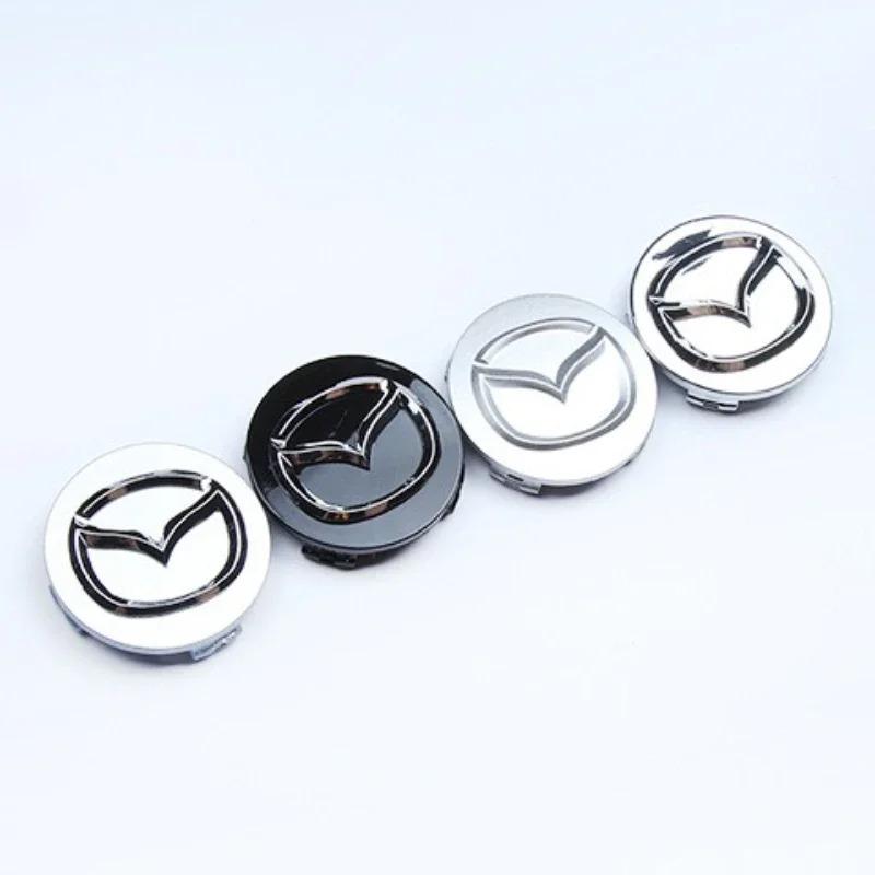 52 мм 56 мм Колпачки центральных отверстий колесных дисков для Mazda Atenza MX3 CX5 2 3 6 323 626 RX8 CX3 RX7 Protege Axela Speed 6