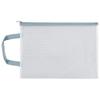 Transparent A4 File Folder Bag Waterproof Document Bag Mesh Zipper Storage Bag  School Office
