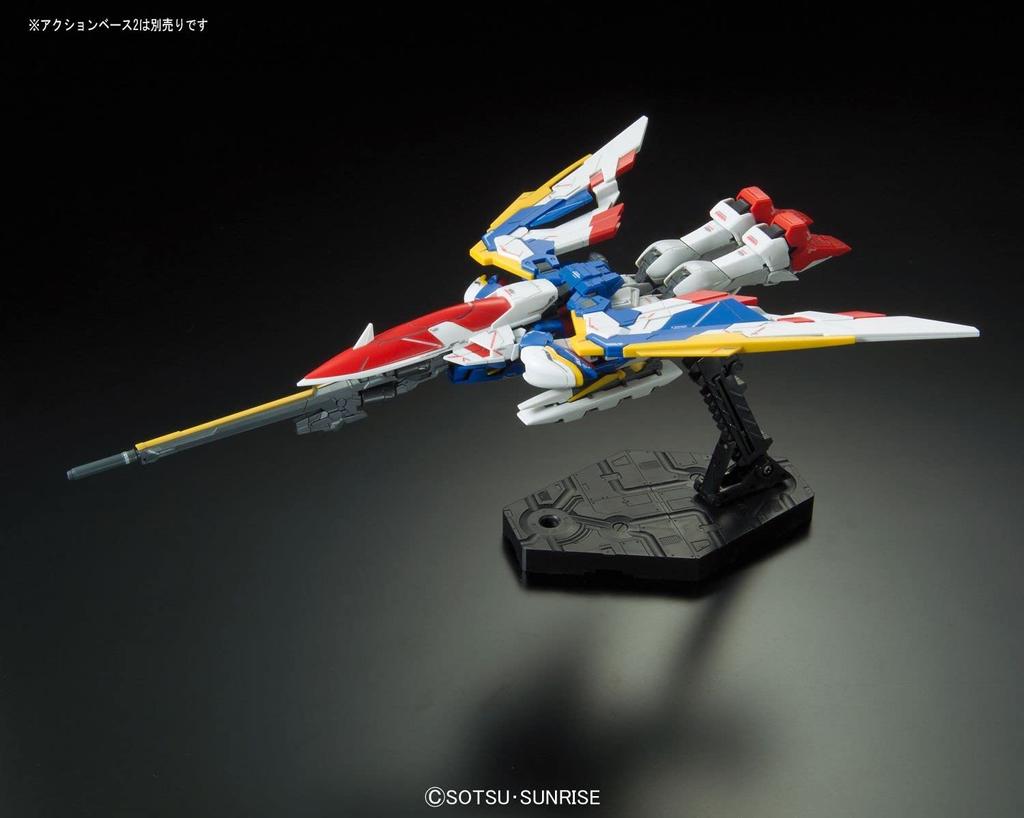 BANDAI SPIRITS RG New Mobile Report Gundam W Endless Waltz Wing Gundam EW масштабная пластиковая модель XXXG-01 1/144 с цветовой кодировкой