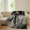Italian singer Damiano David Blanket For Sofa Office Bed Plane Travel Sleep Read Relax Camping Soft And Warm
