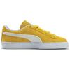 Puma Suede Classic Xxi Comfortable Retro Shock Absorbing Durable Low-Top Sneakers Unisex Sneakers Yellow White Silver 399103-04