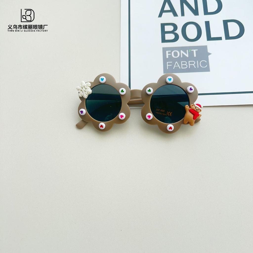 Fashion Children'S Sunglasses Diy Cute Boys And Girls Outdoor Sunshade Sunscreen Uv Protection Sunglasses Children'S Glasses