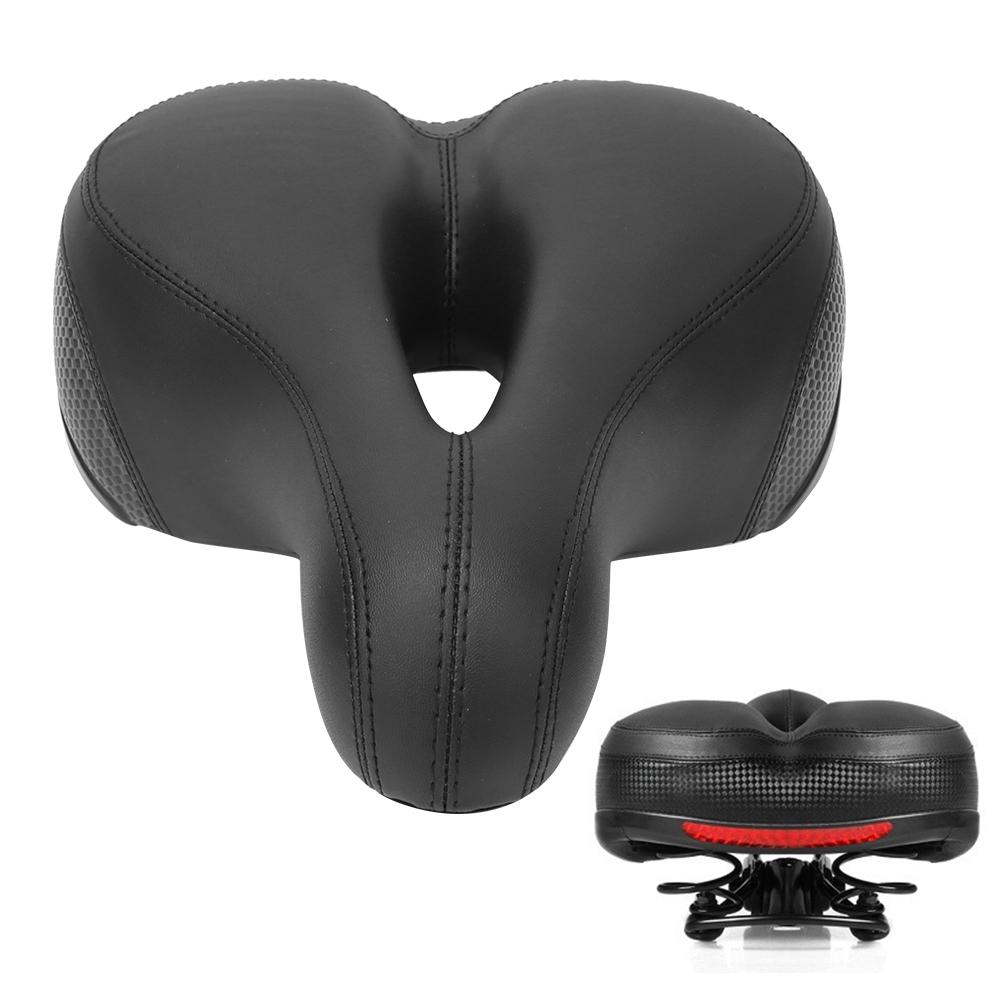 Мягкая подушка для сиденья велосипеда, водонепроницаемая, удобная замена седла велосипеда с дождевиком