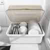 Modern Kitchen Dish Drying Rack with Lid