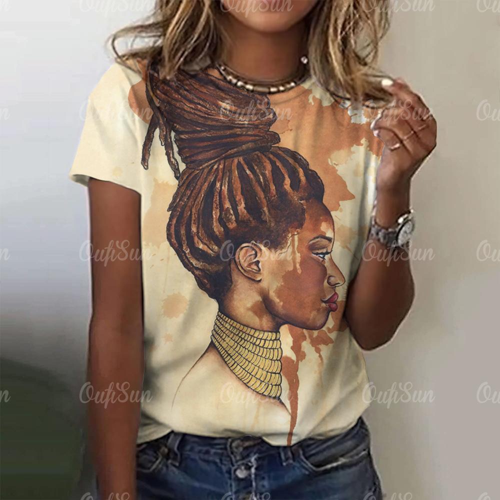 Винтажная футболка, женская летняя футболка с круглым вырезом и забавным принтом, повседневная свободная 3d футболка, элегантные топы с короткими рукавами большого размера Y2k