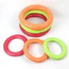 EVA Foam Dog Frisbee Pull Ring - Outdoor Training Flying Disc for Retrievers & Collies