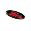 Carbon Fiber Car h271 Steering Wheel Stickers Emblem Logo for Ford Ranger Edge Kuga Fiesta Ecosport Escape Mondeo Mk3 Focus Roush