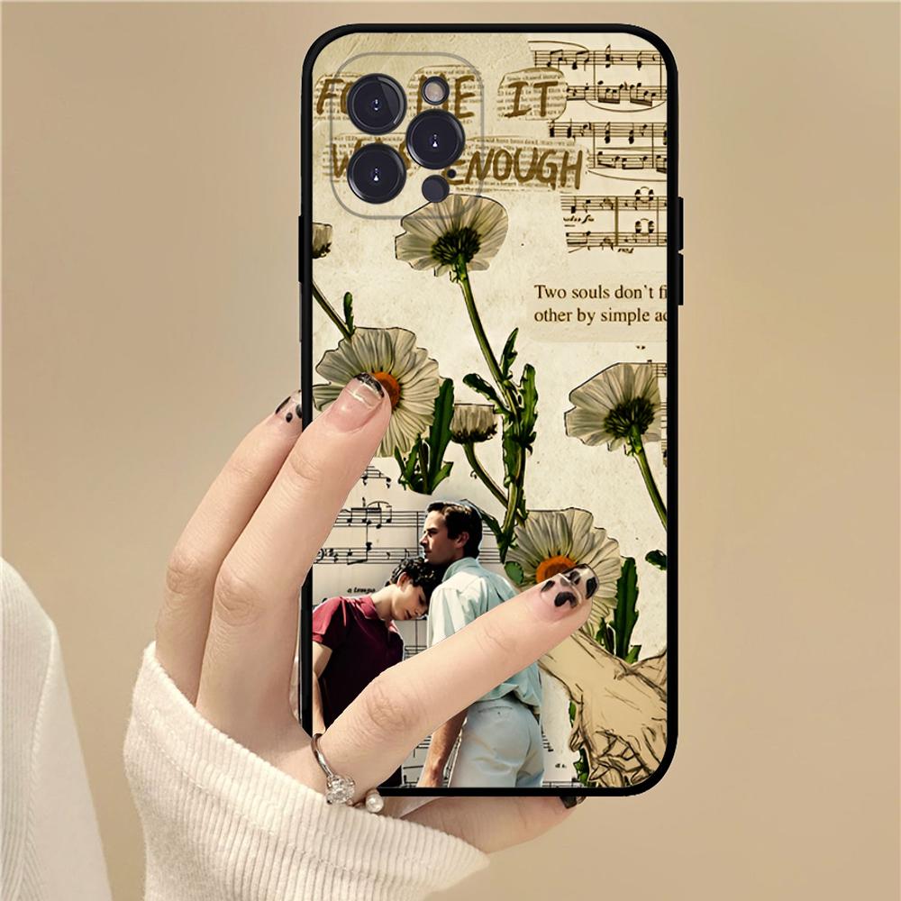 Call Me by Your Name Phone Case For iPhone 16 15 14 11 12 13 Mini Pro XS Max Cover 6 7 8 Plus X Funda Shell