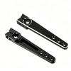 2pcs 25T Servo Arm with Screw Stable Power Transfer 1.75 Inch Steering Servo Arm for RC Car Boat Model Black