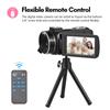 Andoer 2.7K Digital Video Camera Camcorder DV Recorder 48MP 16X Digital Zoom 3.0 Inch IPS Touch