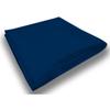 Cushion Cover 60x60 Cm ALIX Blue Denim, by Soleil D'ocre