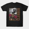 Мужская черная футболка с принтом Clubber Lang Ретро Боксер Печать на трансферной бумаге без вырезания Хлопковая футболка