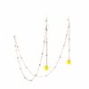 Simple Anti-lost Bead Zinc Zinc Alloy Eyewear Butterfly Mask Hanging Rope Neck Strap Metal Glasses Chains