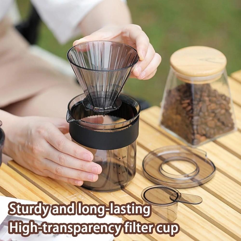 Пуровер кофейник для ручного заваривания, многоразовый кофейник, портативная капельница, кофеварка, кухня