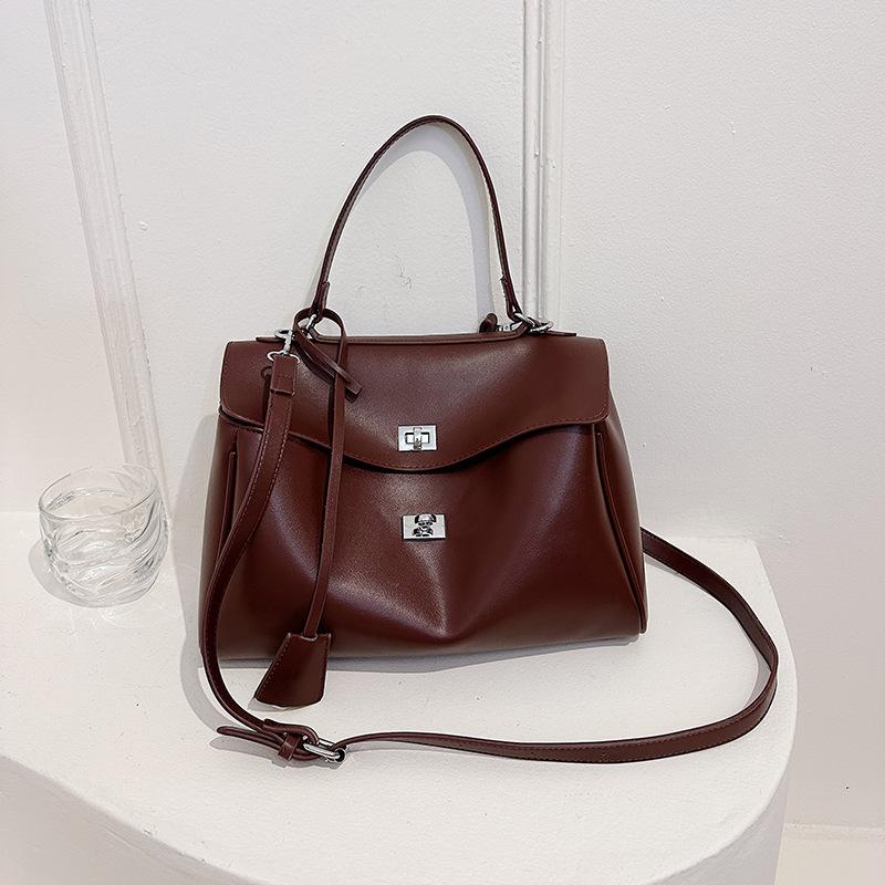 Высококачественная оптовая модная иностранная текстура легкая роскошь портативная платиновая женская сумка простая большая вместимость для поездок на работу повседневная сумка-мессенджер