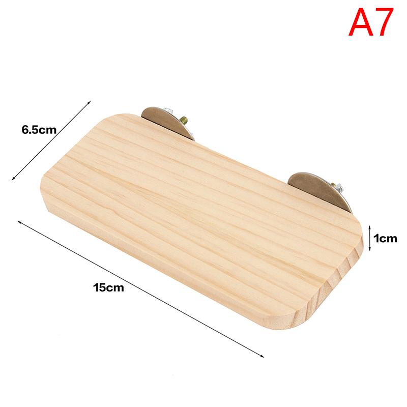 1 шт. Деревянная платформа-подставка для домашних птиц, попугаев, игрушка, ветки для хомяка, жердочки для клетки, 3 размера, доска-станция для питомца