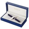 Stylo Plume - WATERMAN - Exception - Noir - Plaqué Argent - Plume Fine 18K