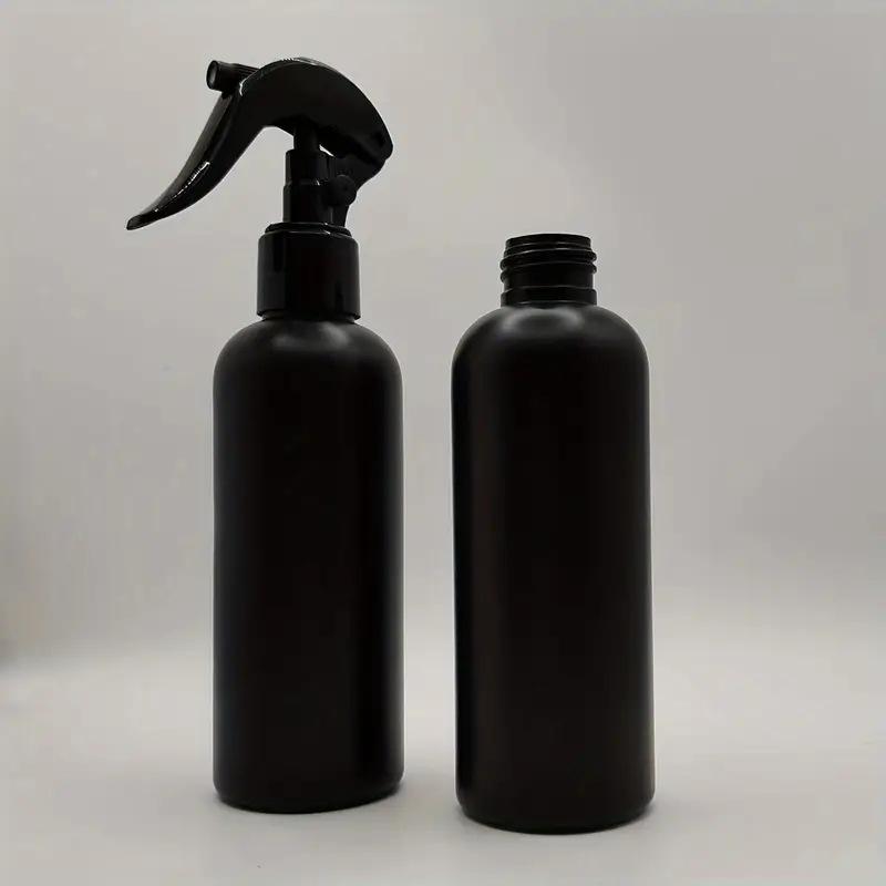 250/500ml All-Black Plastic Spray Bottle for Glass Cleaning and Watering