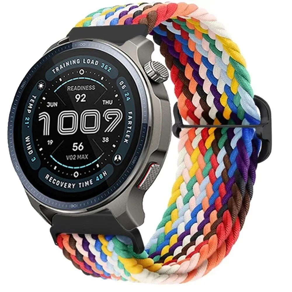 22 мм 20 мм Нейлоновый ремешок для Amazfit Balance 2 1/Bip 6 5 Спортивный браслет Ремешок для часов Correa для Amazfit GTR 47 мм/GTR 4 3/GTS/Active 2