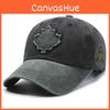 Color Fashion Blocked Baseball Cap With Maple Leaf Decoration Design Daily For
