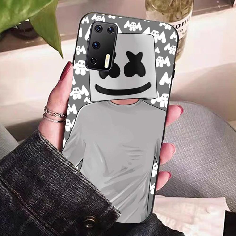 DJ Marshmello Phone Case For Huawei P 8 9 10 20 30 40 50 Pro Lite Psmart Honor 10 lite 70 Mate 20lite
