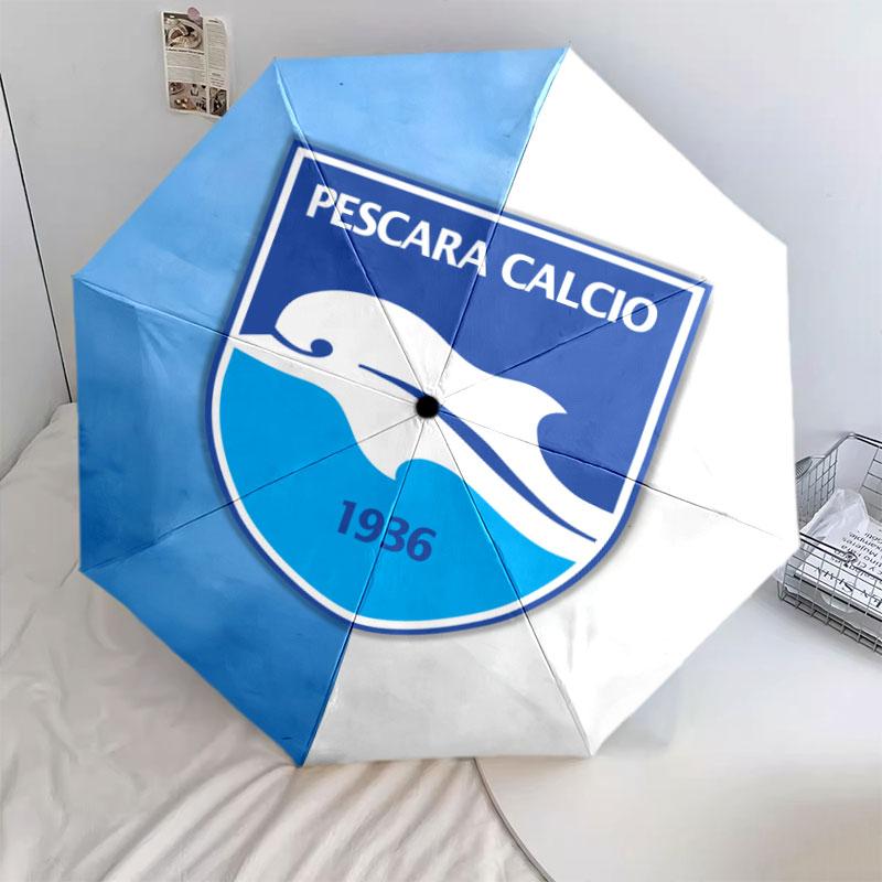 1 шт. Автоматический складной зонт - Узор Delfino Pescara 1936, Портативная и складная конструкция с 8 спицами, Рождественские и Новогодние подарки