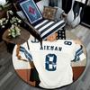 Troy Aikman pattern round rug,Carpet Rug for Living Room Bedroom Playroom ,Non-slip Floor Mat,Holiday Gifts and Birthday Gifts.