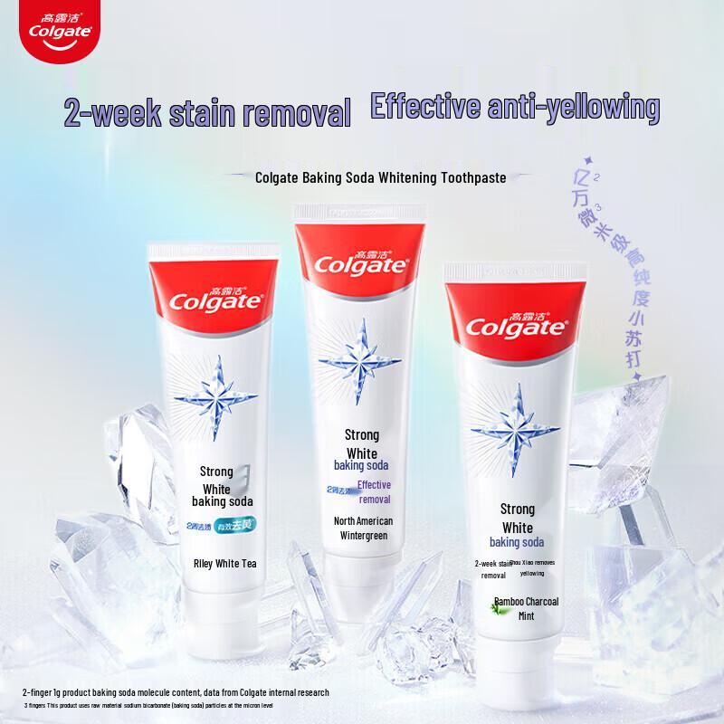 Colgate Мощная белая зубная паста с пищевой содой