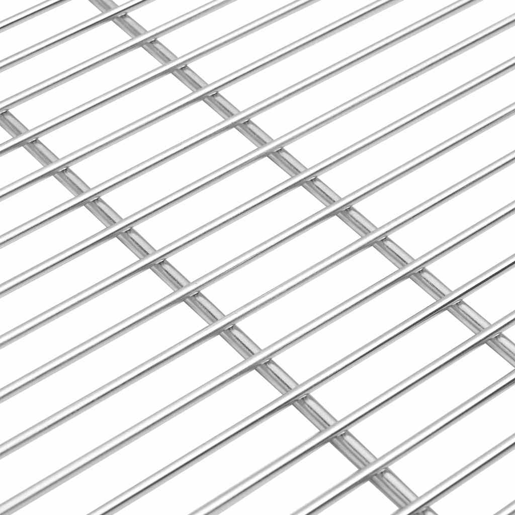 Grill Grid Silver 57 x 57 cm Stainless Steel